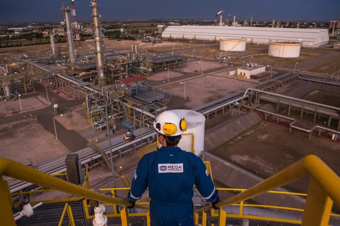 MEGA suma 1.500 toneladas diarias de NGLs bajo el RIGI para destrabar la evacuación de gas asociado de las áreas de Vaca Muerta